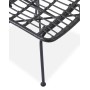 K401 krzesło czarny / popielaty (1p4szt)Krzesła metalowe 