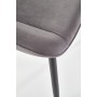 K404 krzesło popielaty (1p2szt)Krzesła metalowe 