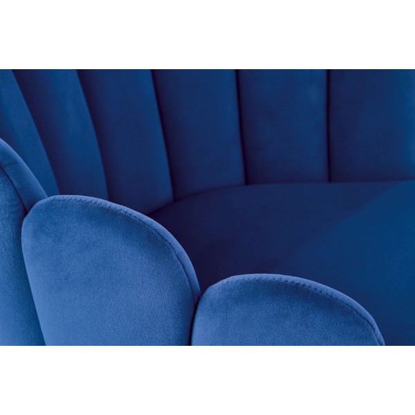 K410 krzesło granatowy velvet (1p1szt)Krzesła metalowe 