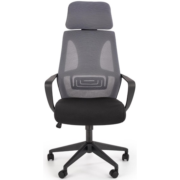 Ergonomiczne fotele biurowe VALDEZ szary Halmar
