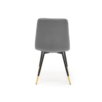 Szare krzesło K438 Halmar