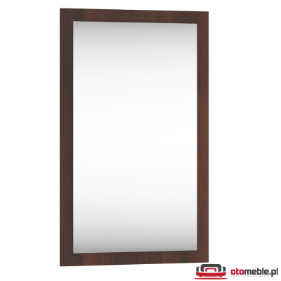 Lustro do przedpokoju 100x60 cm GAMA 12 orzech ciemny