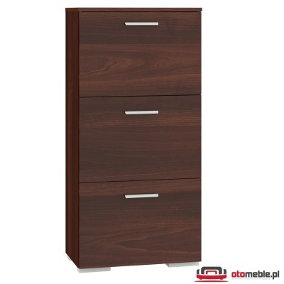 Wysoka szafka na buty 60 cm GAMA 05 orzech ciemny