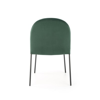 Krzesło velvet K443 ciemny zielony Halmar