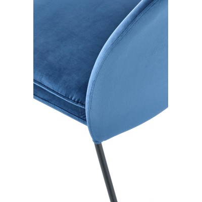 Krzesło velvet K443 granatowy Halmar