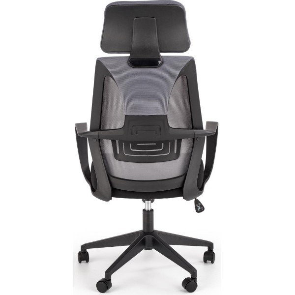 Ergonomiczne fotele biurowe VALDEZ szary Halmar