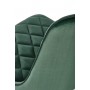 K450 krzesło ciemny zielony (1p4szt)Krzesła metalowe 