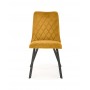 K450 krzesło musztardowy (1p4szt)Krzesła metalowe 