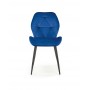 K453 krzesło granatowy (1p4szt)Krzesła metalowe 