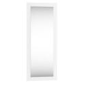 Białe lustro ścienne 100x40 cm - GAMA 12