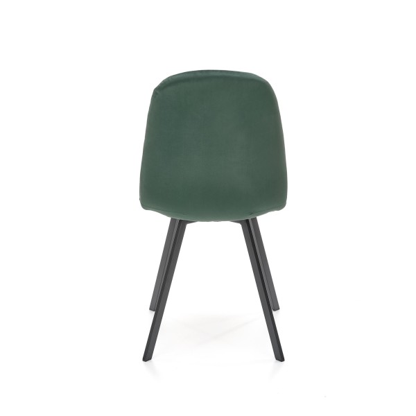 K462 krzesło ciemny zielony (1p4szt)Krzesła metalowe 