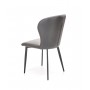 K466 krzesło ciemny popiel (1p2szt)Krzesła metalowe 