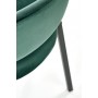 K473 krzesło ciemny zielony (1p2szt)Krzesła metalowe 