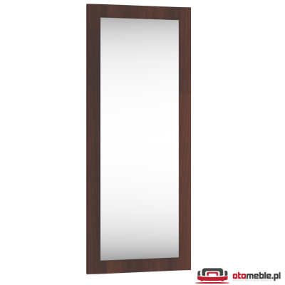 Lustro ścienne 100x40 cm - GAMA 12 orzech ciemny
