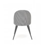 K478 krzesło czarny - biały (1p4szt)Krzesła metalowe 