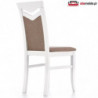 Białe krzesło na drewnianych nogach CITRONE biały + Inari 23