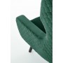 MARVEL fotel wypoczynkowy ciemny zielony / czarnyMeble wypoczynkowe 