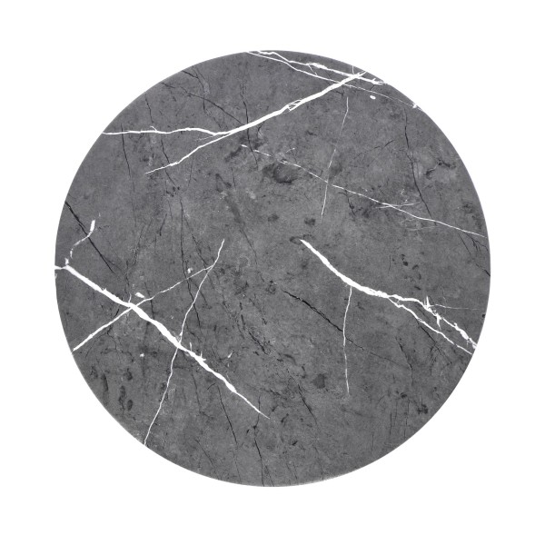 MINERWA ława blat - popielaty marmur, stelaż - czarny (1p1szt)Ławy 