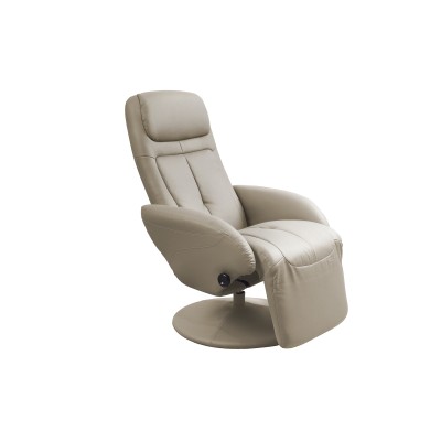 Fotel do salonu obrotowy OPTIMA cappuccino Halmar