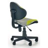 Krzesła biurowe dla dzieci FLASH 2 szary + zielony