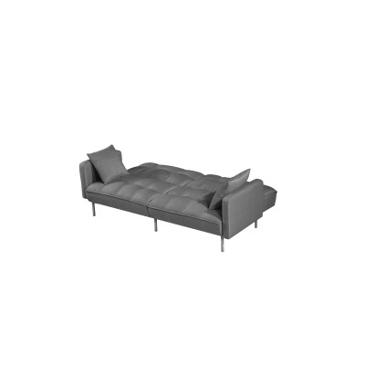 ROBERTO sofa rozkładana popielaty Halmar