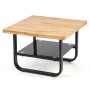 Stolik kawowy w stylu loft ESPINOZA kwadratowy Halmar