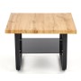 Stolik kawowy w stylu loft ESPINOZA kwadratowy Halmar