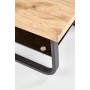 Stolik kawowy w stylu loft ESPINOZA kwadratowy Halmar