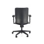 POP fotel pracowniczy, kolor: pasek boczny - czarny RN60999, front - zielony M38Meble Nowy Styl 