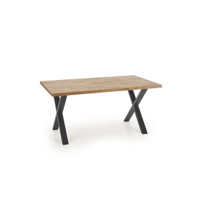APEX 160x90 drewno lite - dębowe kolor: dąb naturalny