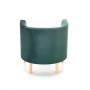 CLUBBY 2 fotel wypoczynkowy ciemny zielony / naturalny (1p1szt)Meble wypoczynkowe 