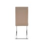 Nowoczesne krzesło do jadalni K85 cappucino Halmar