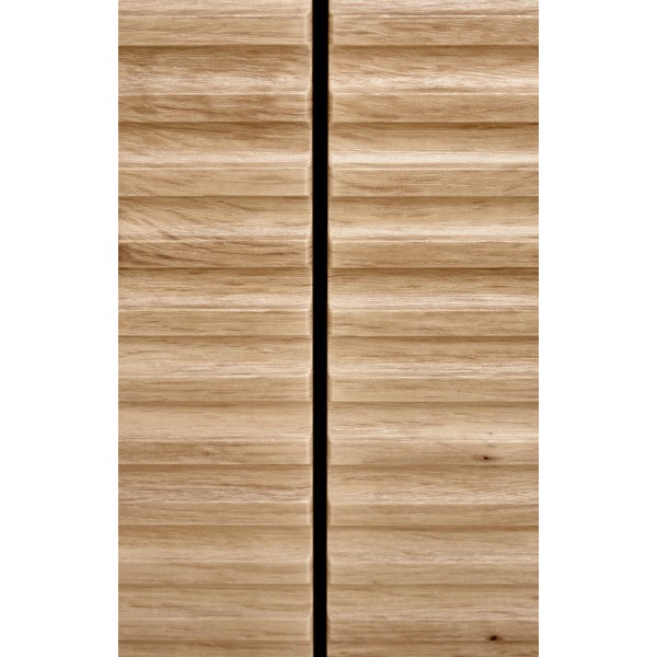 MURANO KM-1 komoda dąb artisan/czarny (2p1szt)Kolekcje 