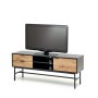 MURANO RTV-1 stolik RTV dąb artisan/czarny (1p1szt)Kolekcje 