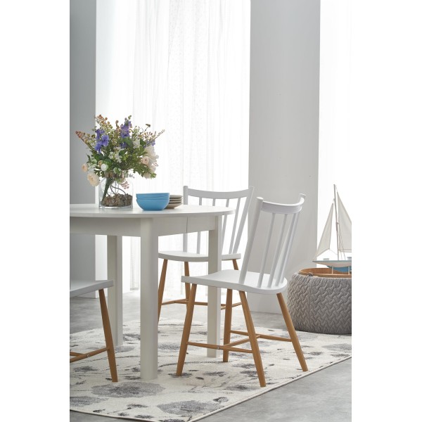 RINGO stół kolor - biały (102-142x102x76 cm) (2p1szt)Stoły szklane i mdf  RINGO stół kolor - biały (102-142x102x76 cm) (2p1szt)Stoły szklane i mdf