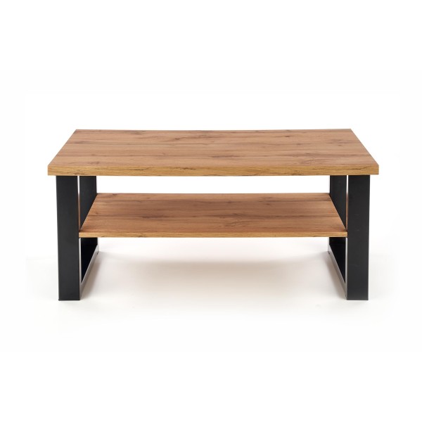 VENOM U ława kolor: dąb wotan/czarny (2p1szt)Ławy 