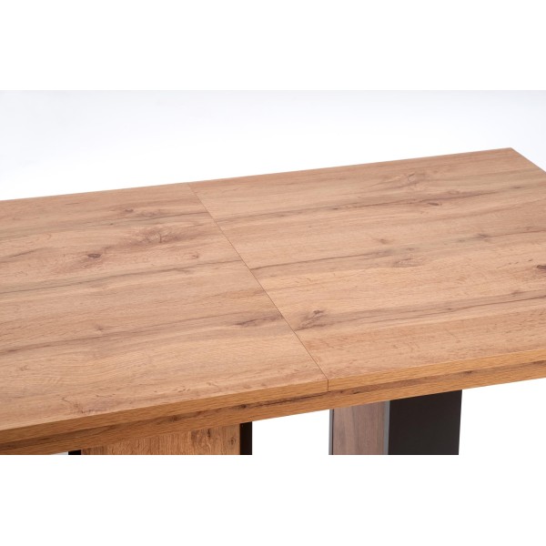 XARELTO stół rozkładany dąb wotan - czarny (1p1szt)Stoły szklane i mdf 