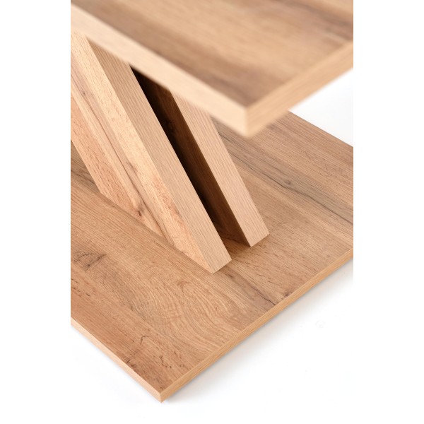 XARELTO stół rozkładany dąb wotan - czarny (1p1szt)Stoły szklane i mdf 