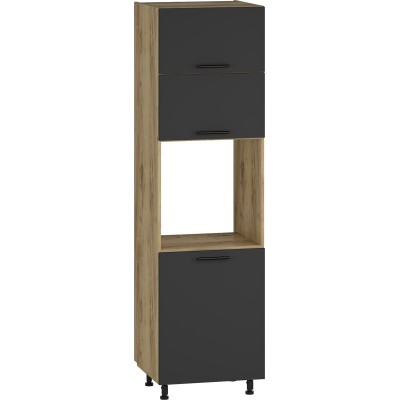 VENTO DP-60/214 szafka dolna wysoka front: antracyt