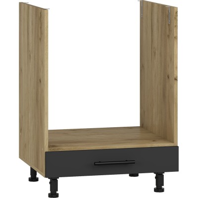 VENTO DP-60/82 szafka dolna pod zabudowę piekarnika front: antracyt
