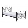 PANAMA 120 cm łóżko metalowe czarny