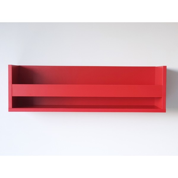 Półka ścienna ALMA 60cm czerwony