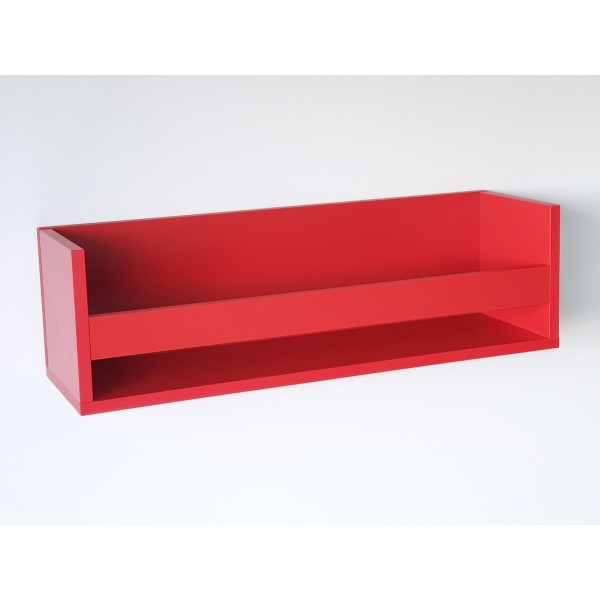 Półka ścienna ALMA 60cm czerwony