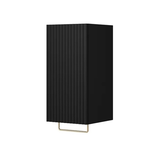 Szafka łazienkowa wisząca Nicole 70 cm - czarny mat