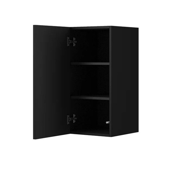 Szafka łazienkowa wisząca Nicole 70 cm - czarny mat