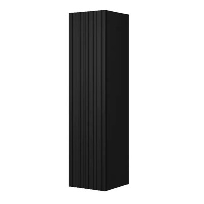 Słupek łazienkowy wiszący Nicole 140 cm - czarny mat