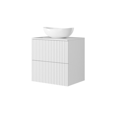 Blat Nicole 60 cm - biały mat MDF