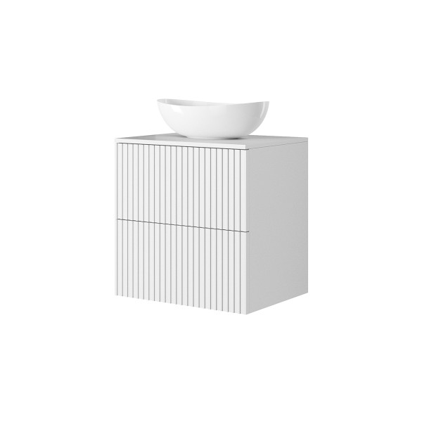 Blat Nicole 60 cm - biały mat MDF
