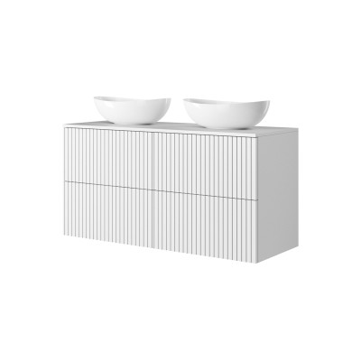 Blat Nicole 120 cm - biały mat MDF