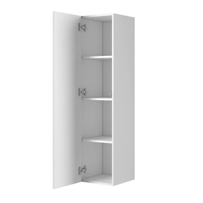 Słupek łazienkowy wiszący Nicole 140 cm - biały mat